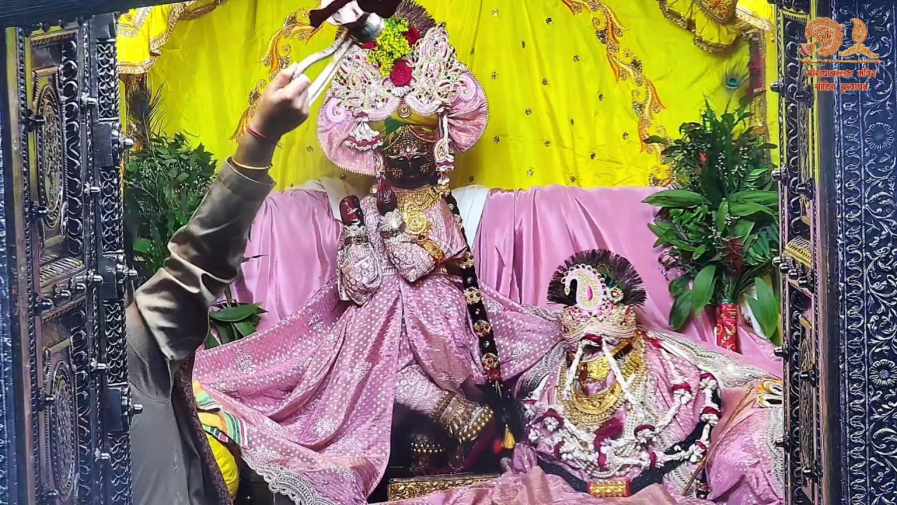 Live : Shri RadhaVallabh Mandir Daily Live Darshan Vrindavan