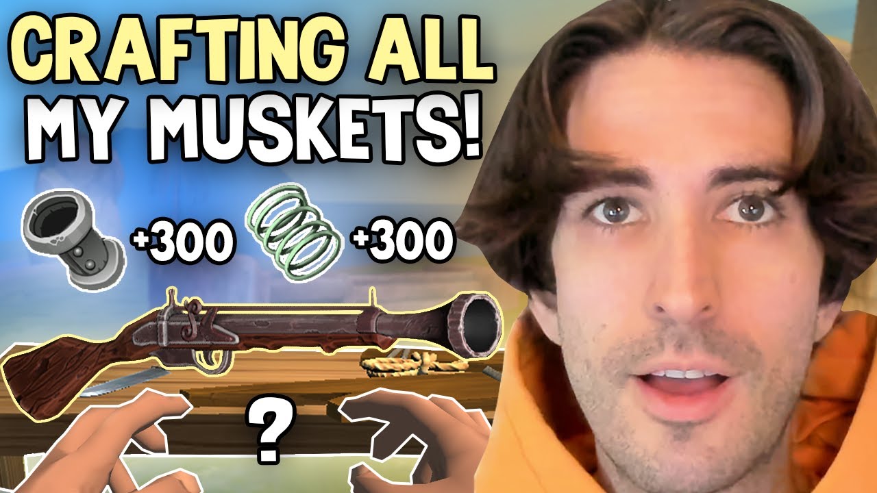 I Crafted Boxes Of Muskets! - Tribals.io