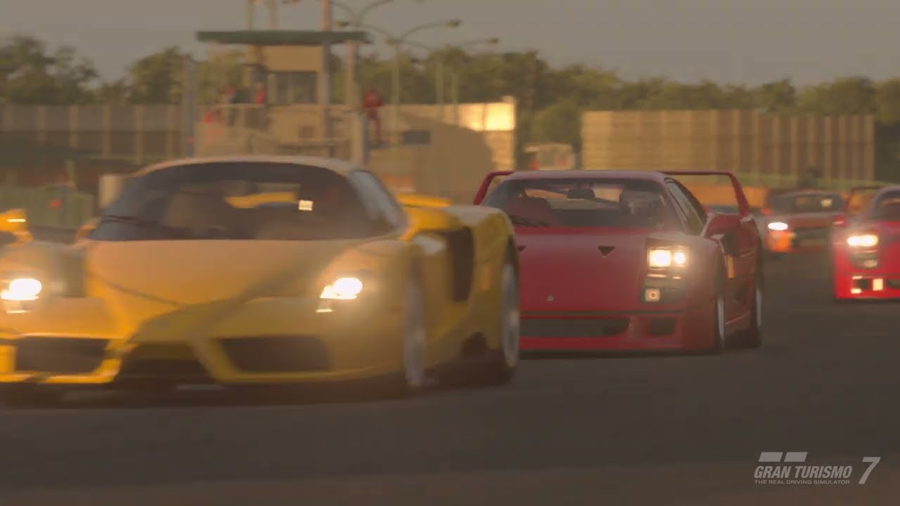 Gran Turismo 7 - Ferrari F40 getting busy on the track! PS5 Gameplay 4K 60fps
