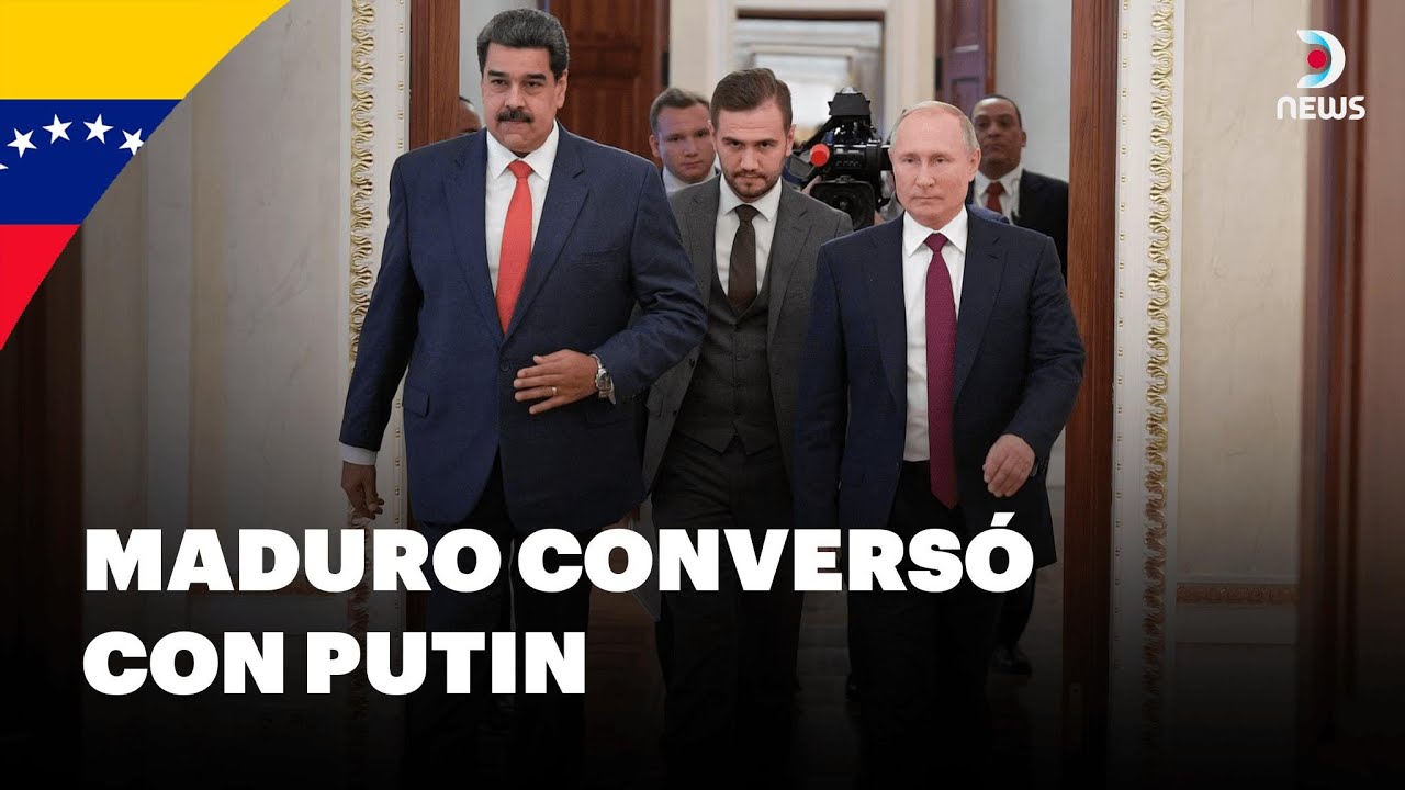 🇻🇪 Maduro convers&oacute; con Putin, &iquest;Qu&eacute; temas trataron? | DNews