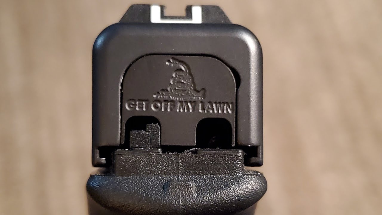 Milspin Glock Slide Back Plate Installation