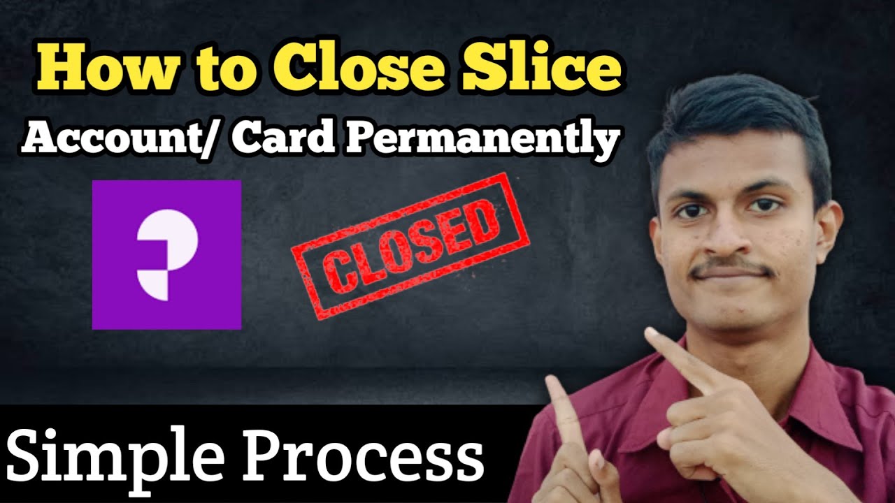 How to close Slice Card/Account permanently || Simple process || Telugu ||