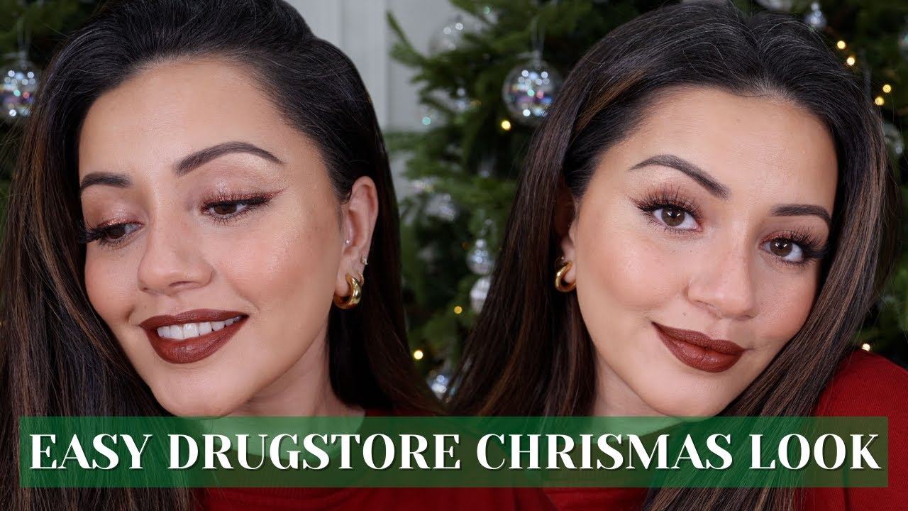 ЛЕГКИЙ РОЖДЕСТВЕНСКИЙ МАКИЯЖ В АПТЕЧНОМ СТИЛЕ 2021 | KAUSHAL BEAUTY
