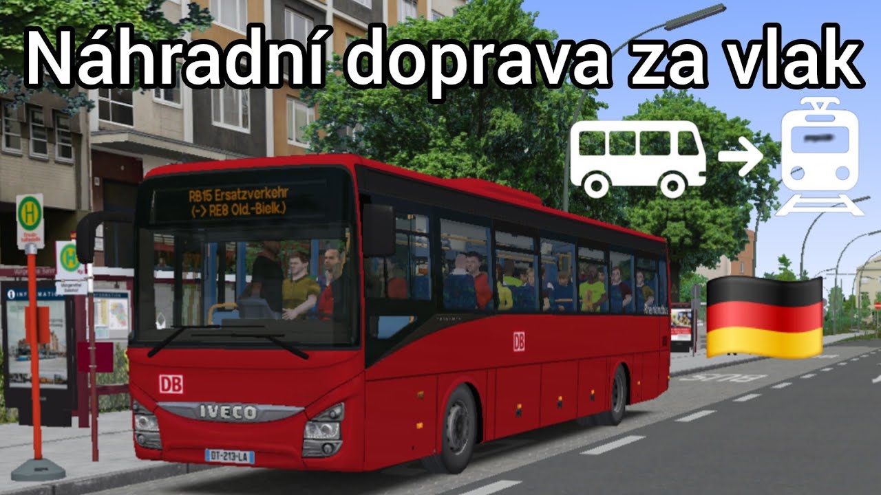 OMSI 2 #248 | Náhradní doprava za vlak skrz nový Lemmental-Neuenbreid!