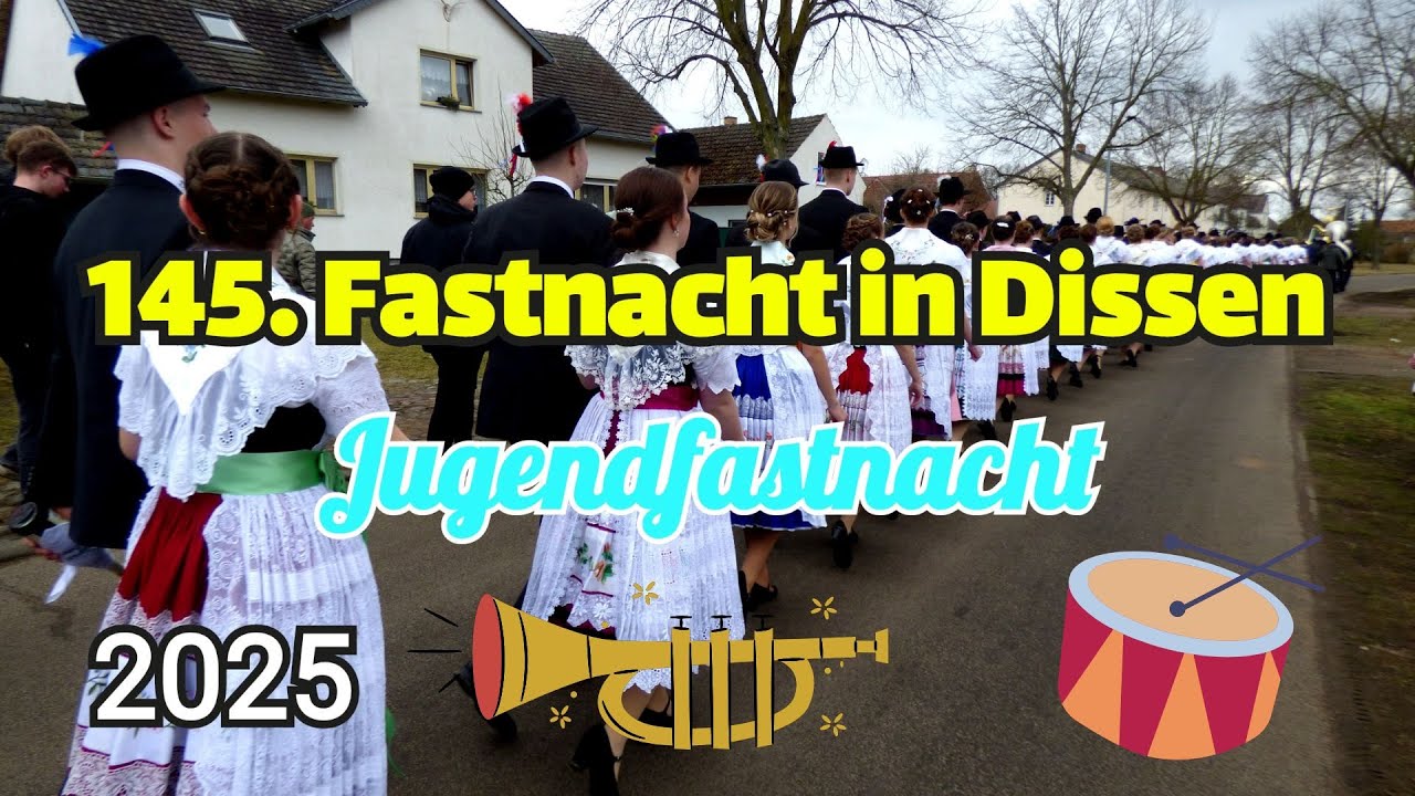 145. Fastnacht in Dissen / Jugendfastnacht / 2025 #brauchtum #tradition