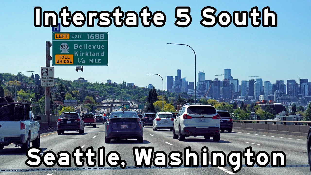 Interstate 5 South - Seattle, Washington - May, 2023