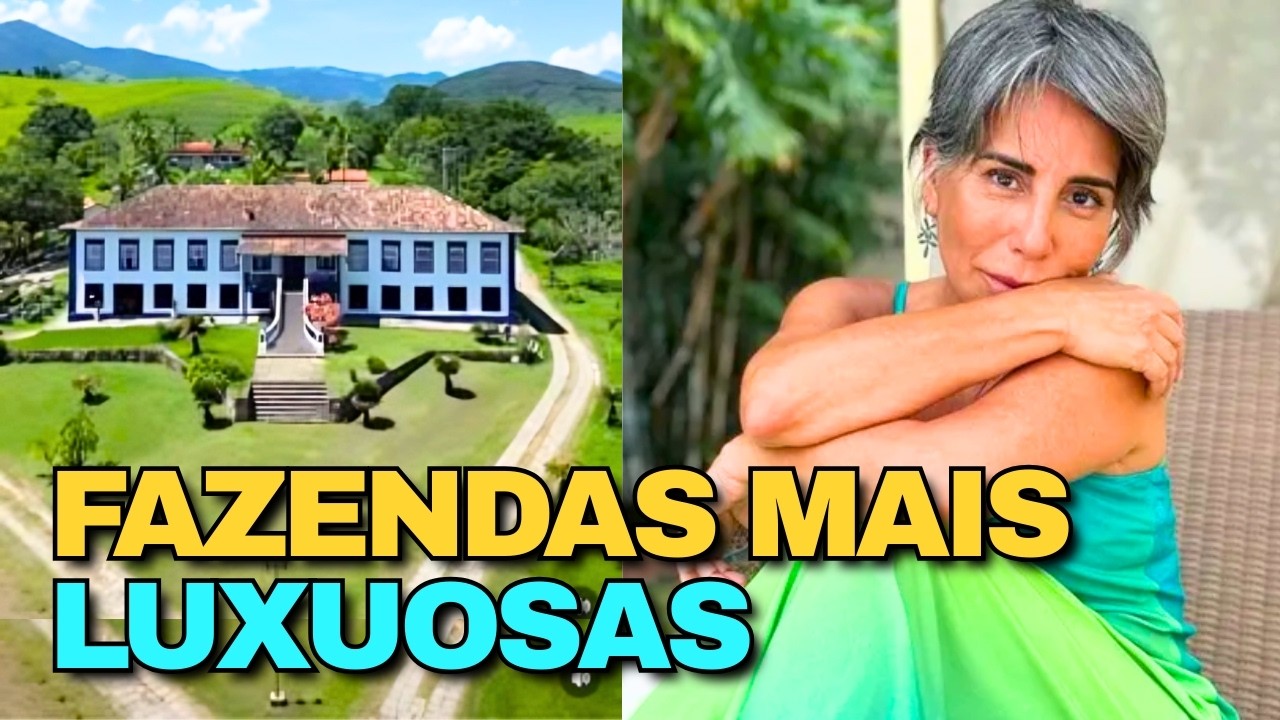 As fazendas mais bonitas e luxuosas dos famosos do Brasil