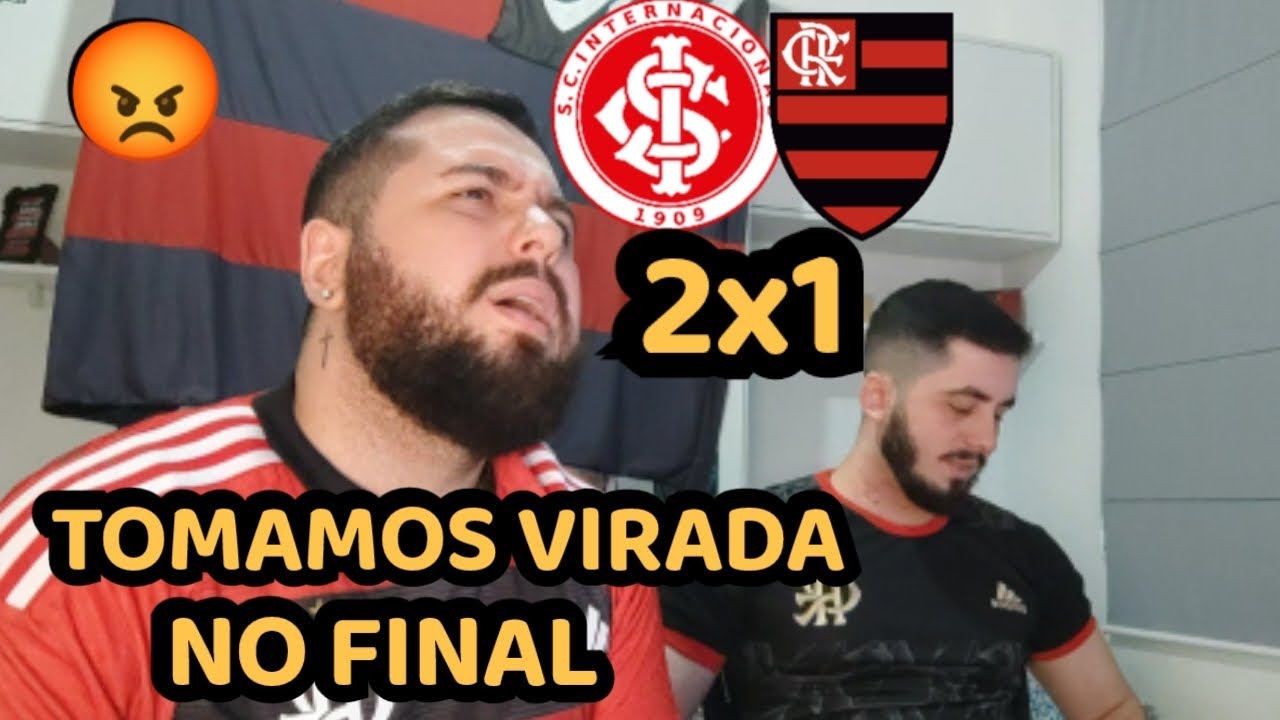 REACT MELHORES MOMENTOS INTERNACIONAL 2X1 FLAMENGO - VIRADA NOS MOMENTOS FINAIS