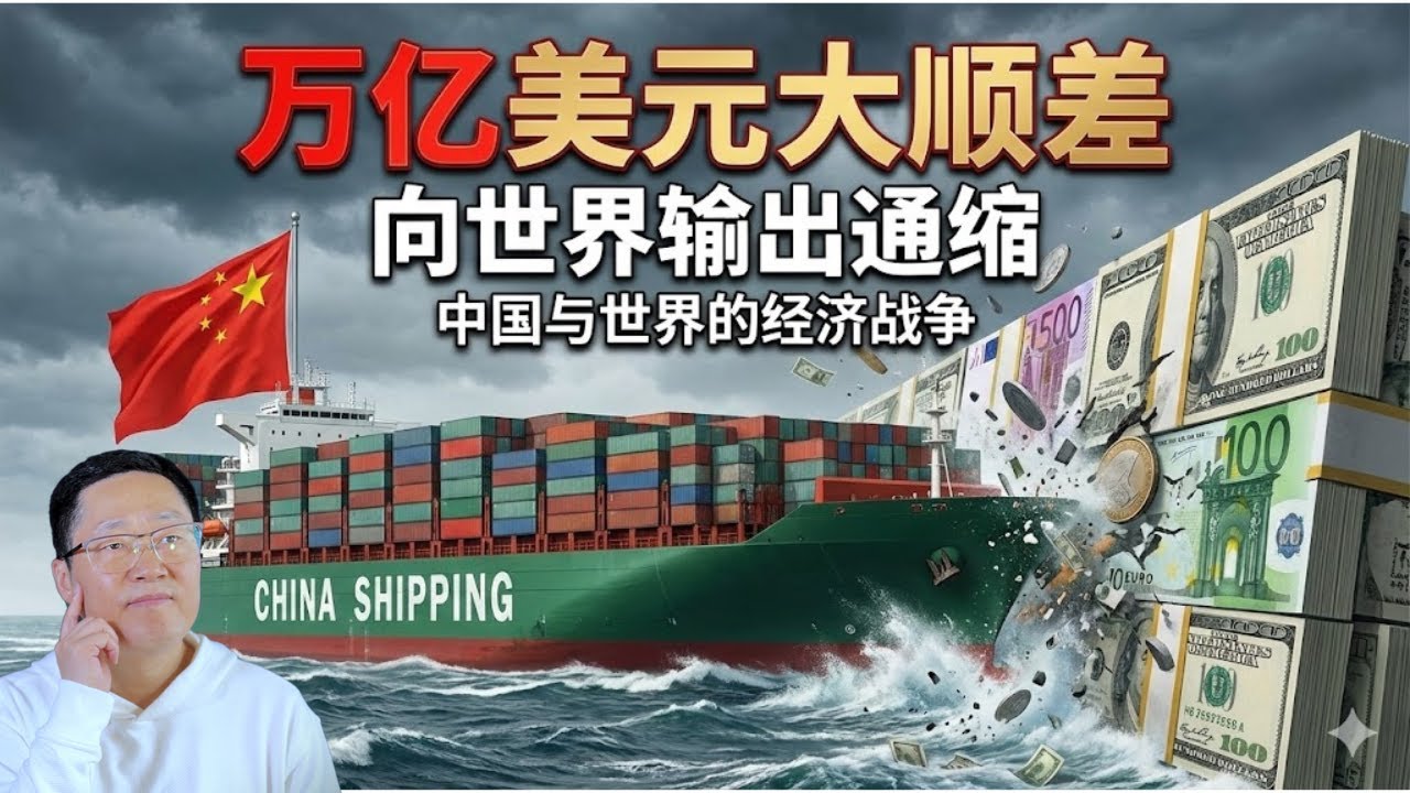 1万亿美元顺差：中国向世界输出通缩——一场无法避免的经济战争