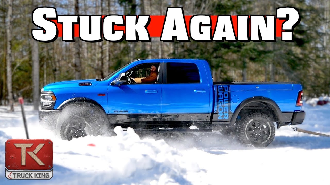 Ram Power Wagon Tackles Late-Season Snow - Can This Off-Road Beast Get Out on its Own?