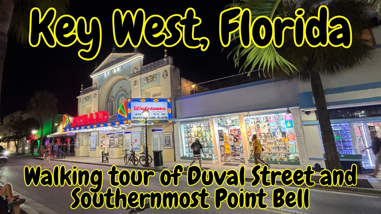 Key West Walking Tour of Duval Street and Southernmost Point Bell
