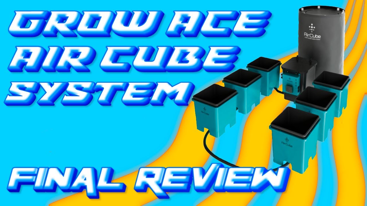 GROW ACE AIR CUBE EBB & FLOW SYSTEM  FINAL REVIEW.