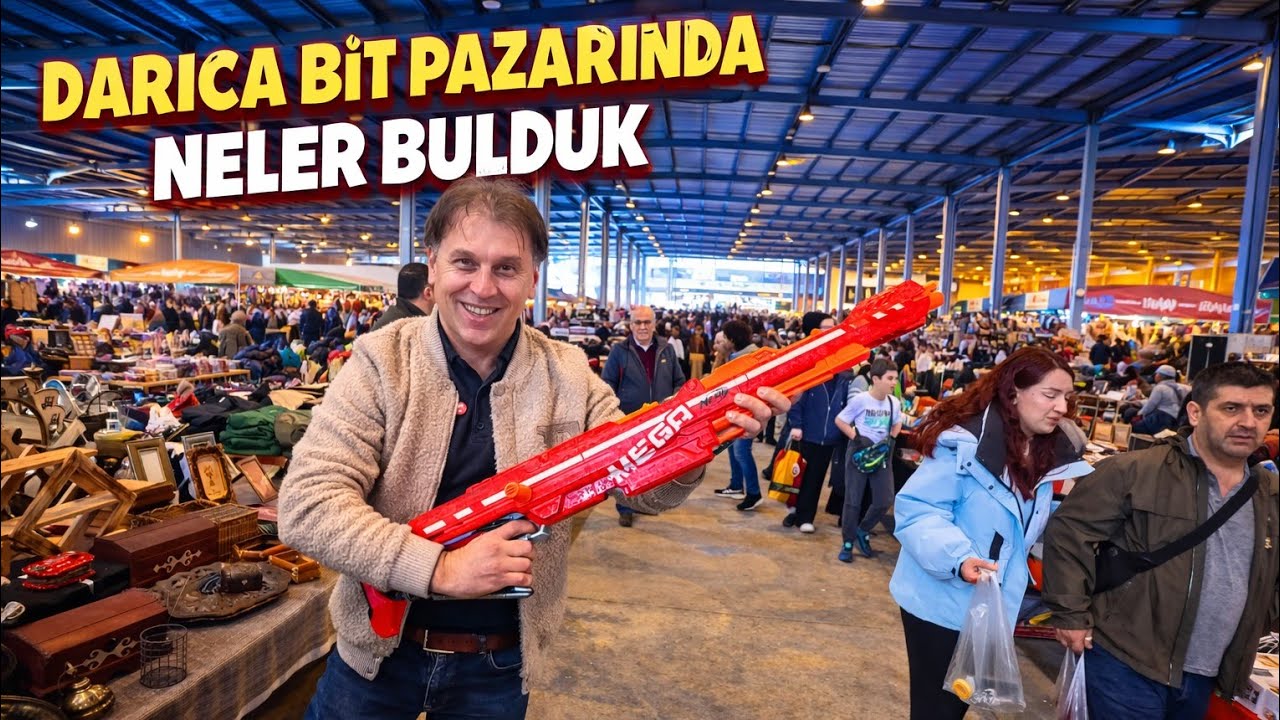 O FİYATLARA NELER BULDUK NELER! 😱 Darıca Bit Pazarı Gezimiz!