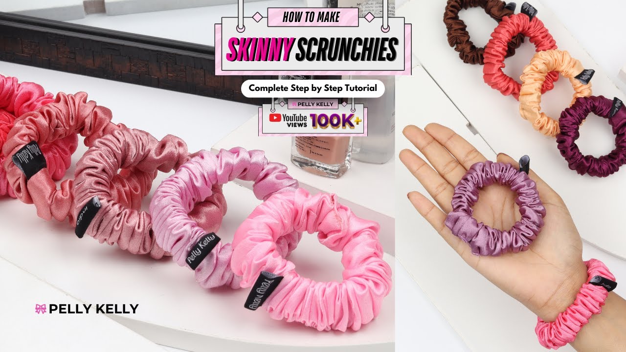 Как сделать маленькие и тонкие резинки для волос своими руками для женщин и девочек