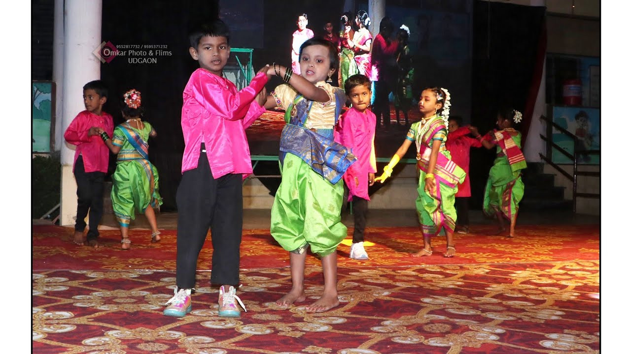 #Song 04, मराठी रिमिक्स, 1st A &B.14 फेब्रुवारी 2026.#School #gathering #dance 