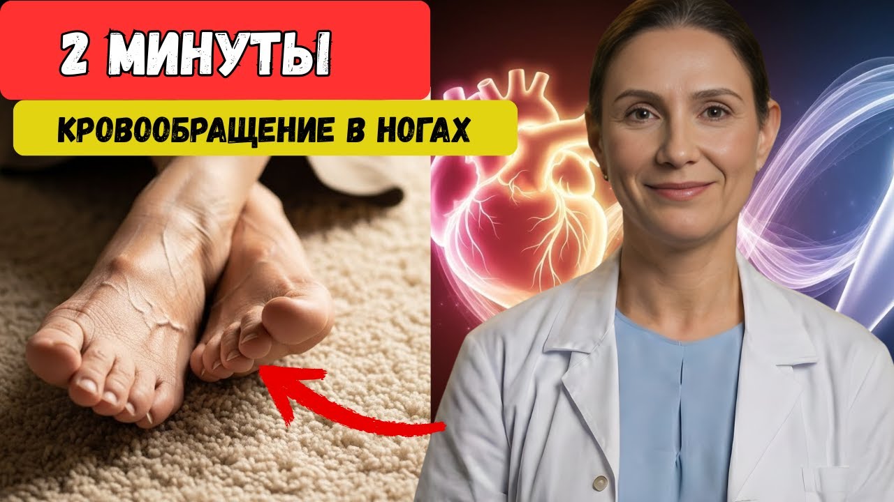 Всего 2 МИНУТЫ — и кровообращение в ногах восстановится
