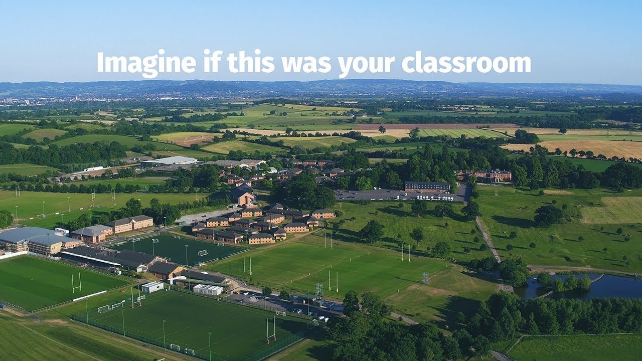 Imagine if this was your classroom - Hartpury University and Hartpury College
