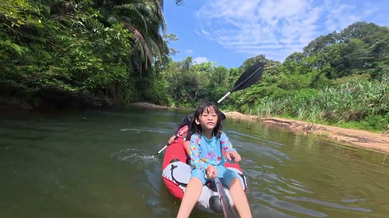 Santai Enggau Family ba Sungai Entabai