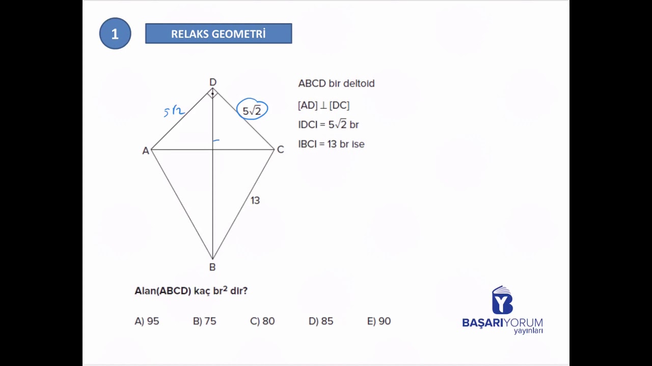 RELAX GEOMETRİ ÇOKGENLER GELİŞTİREN TESTLER-4
