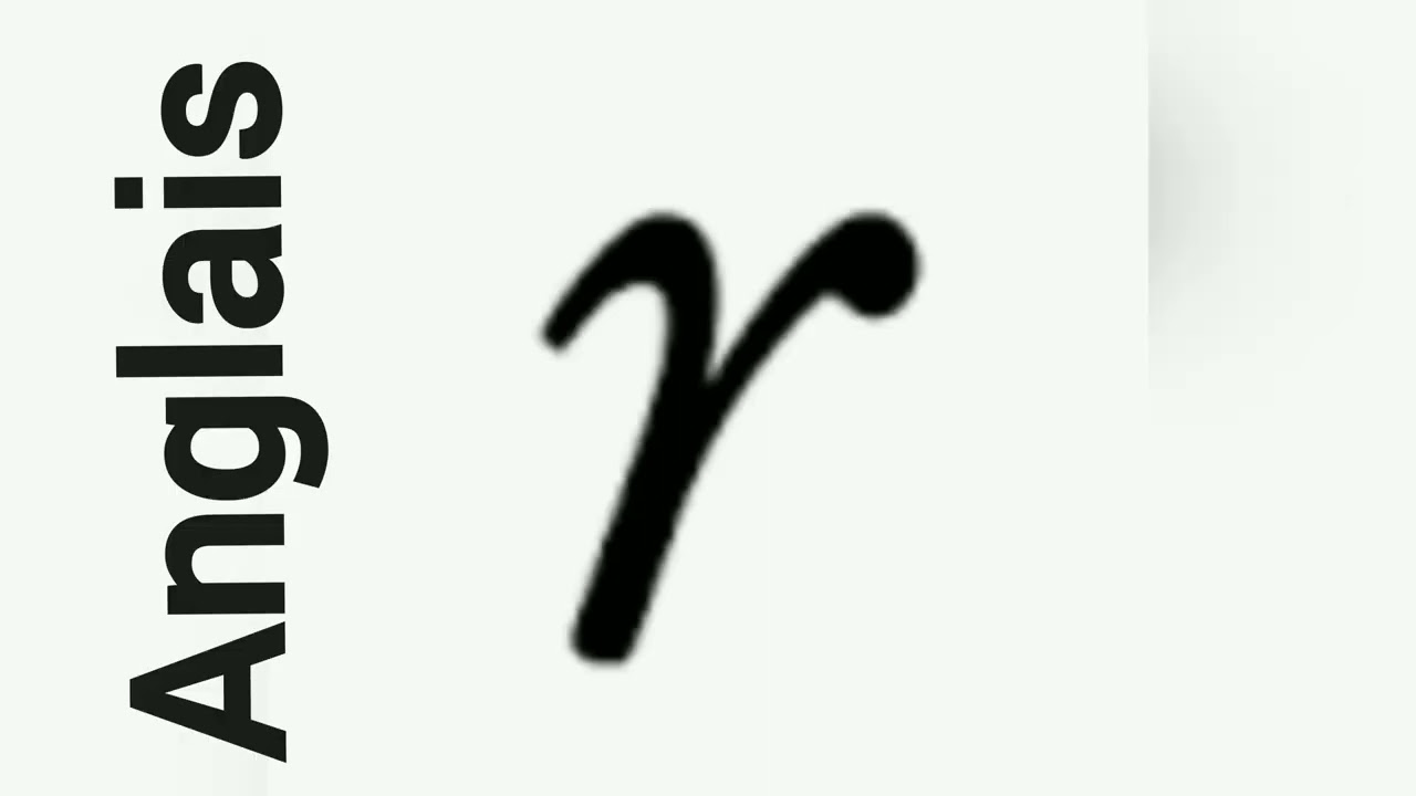 Anglais Prononciation Pratique De Capital R Petit r (Capital R Small r)