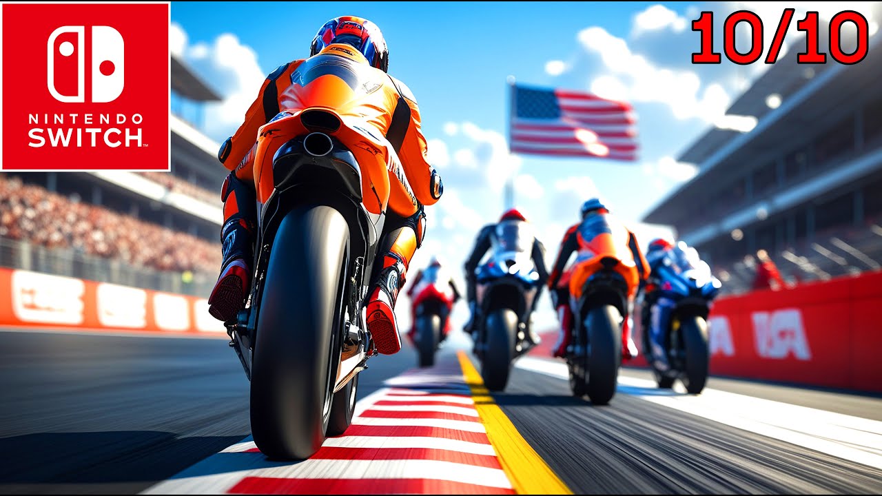 TOP 12 PERFECT 10/10 BIKE RACING Games On Nintendo Switch in 2025