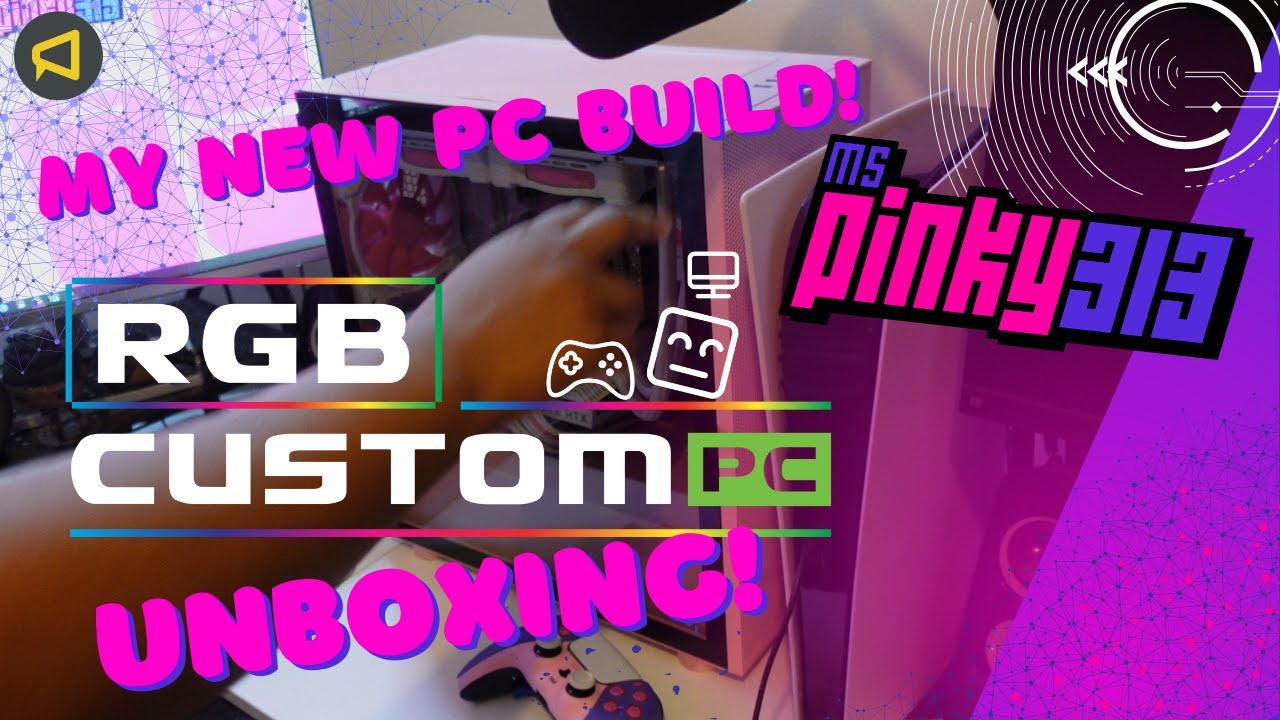 I Got A New PC! - RGB CustomPC Unboxing #rgbcustompc #gamingpc #gamingbuild