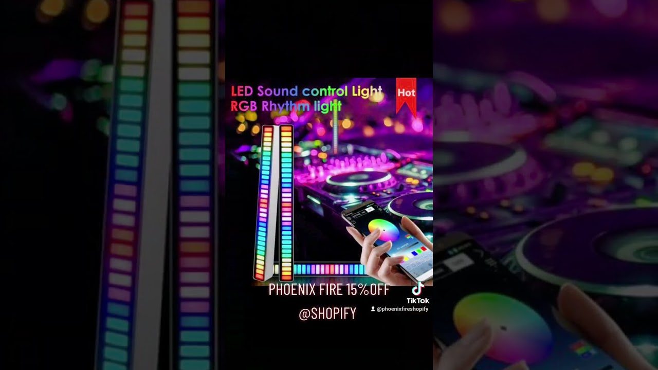 LED Strip Light RGB Sound Control 