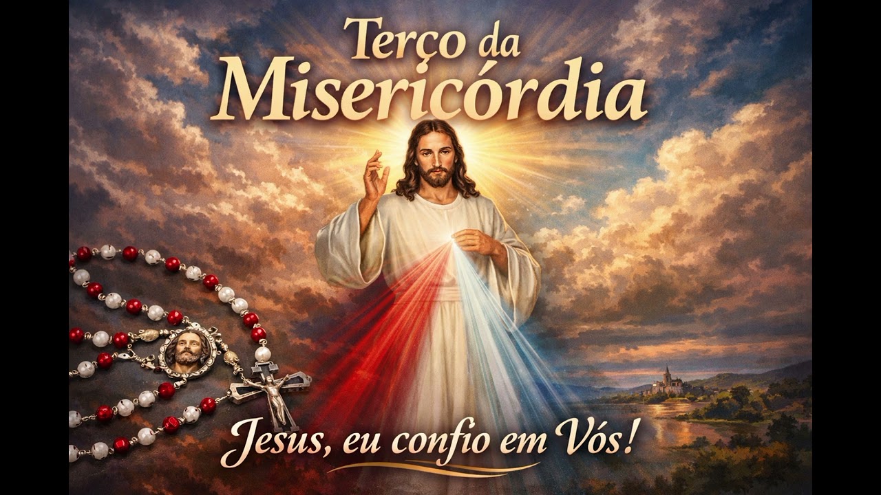 TERÇO DA MISERICORDIA /JESUS EU CONFIO EM VÓS 🙏