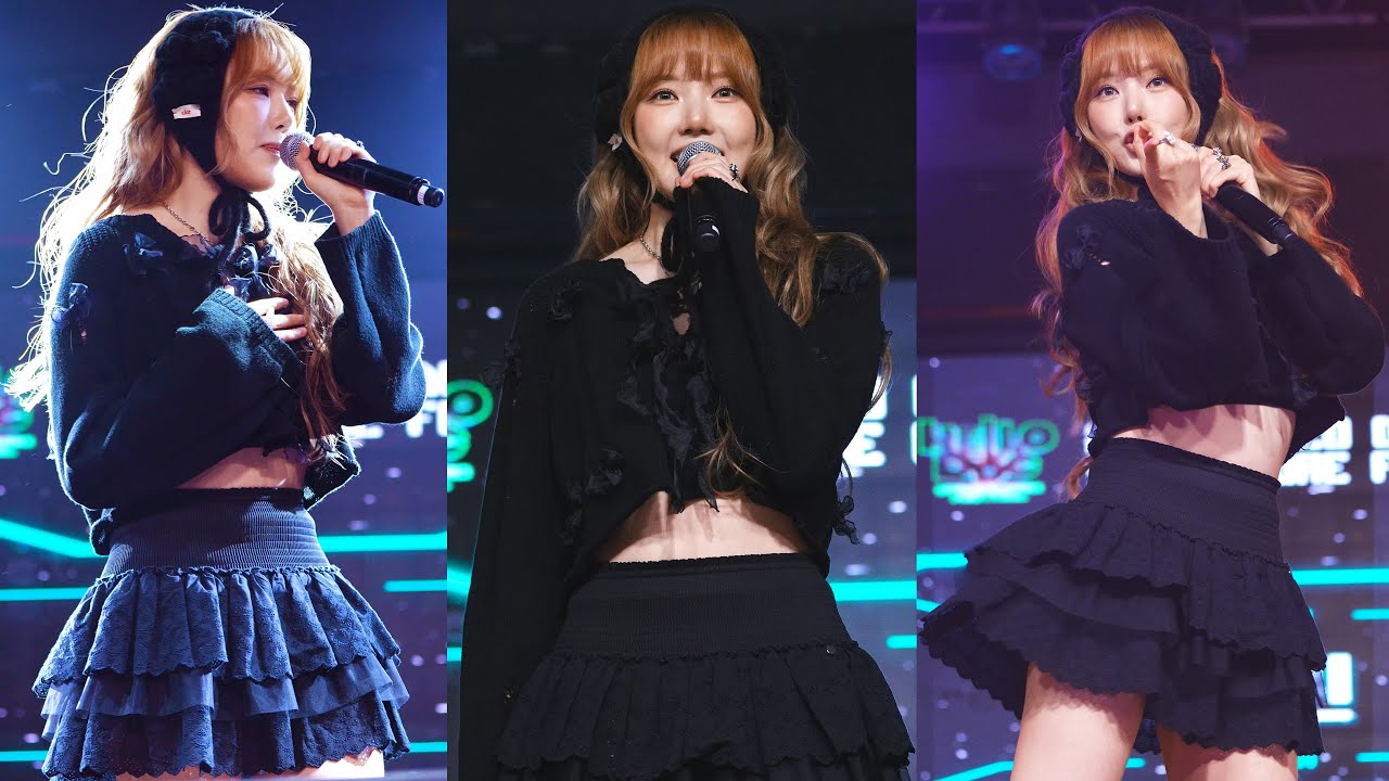 251102 세로 직캠 예린 YERIN 여자친구 GFRIEND 4곡 @2025 동두천 서브컬처 페스티벌 HELLO DDC 가수 라이브 콘서트 행사 공연 웨이비 밤밤밤 어웨이크 포유