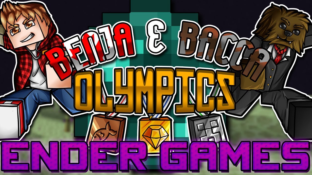 Minecraft Benja and Bacca Olympics: Ender Games (Challenge #3) | JeromeASF