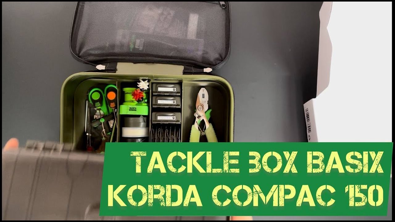 НОВЫЙ ТЕКЛ БОКС KORDA BASIX и СУМКА ДЛЯ НЕГО!