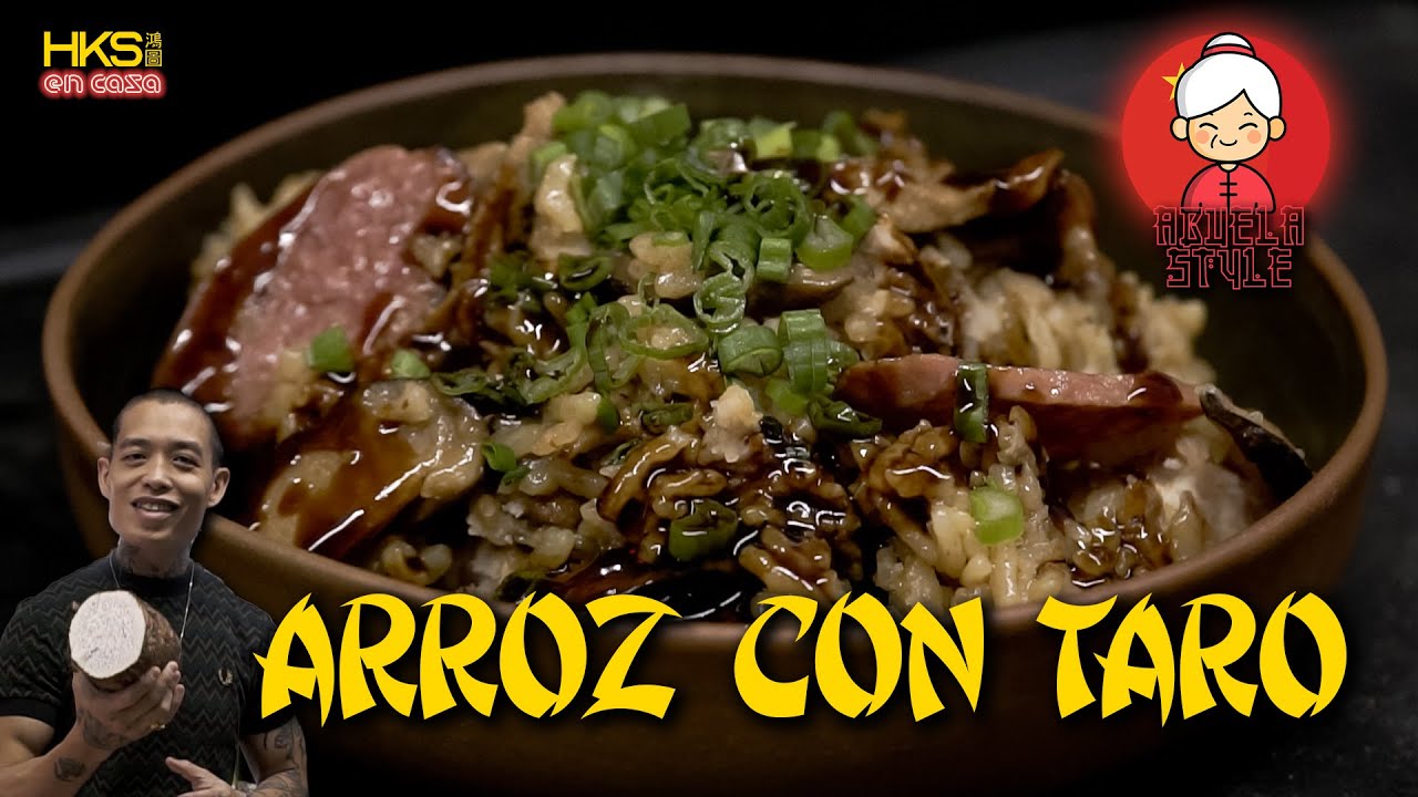 COMO HACER ARROZ CHINO DE LA ABUELA: ARROZ CON TARO