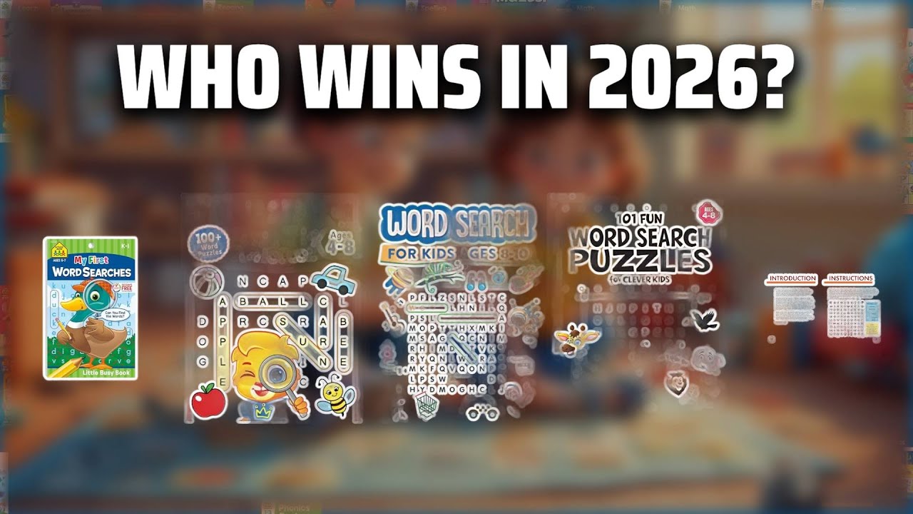The Top 5 Best Word Find For Kids in 2026 - Must Watch Before Buying!
