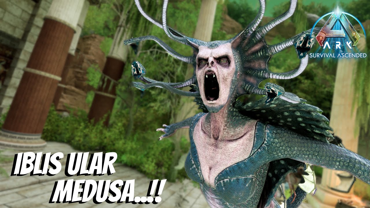 AKU MENGALAHKAN MEDUSA IBLIS ULAR ❗️ ARK ASTRAEOS EPISODE 13