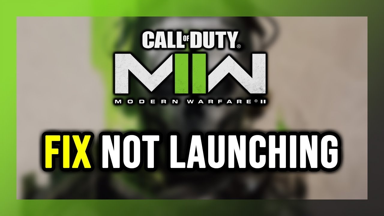 How to FIX COD: Modern Warfare 2 Not Launching/Won't Launch