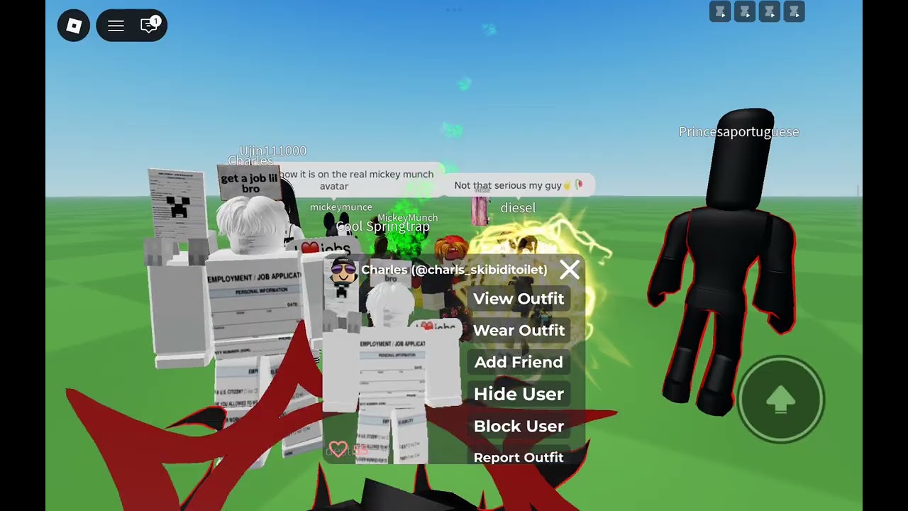 PLAYING WITH PPL IN PUBLIC SERVER(crazy ahh glitched avatars)