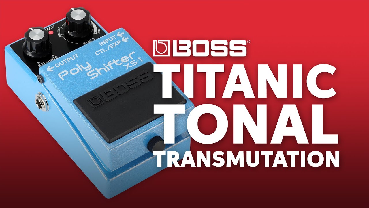 Обзор педали Boss XS-1 Poly Shifter: исследование возможностей призматической полифонической педали.