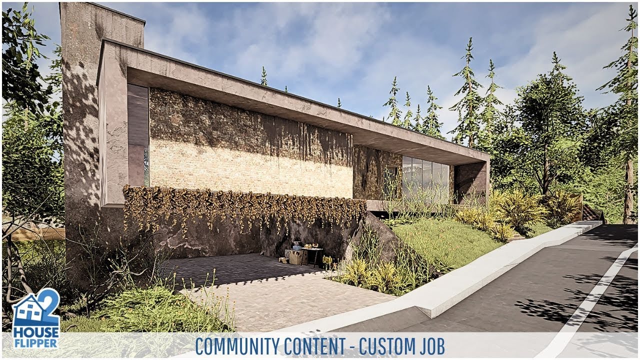House Flipper 2 | Modern Elevated Home Renovation With Pool | Community Content