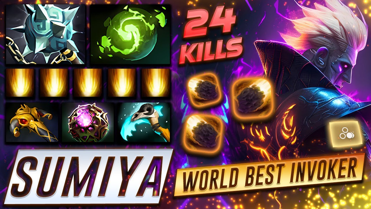 SUMIYA INVOKER - Dota 2 Pro Gameplay [Watch & Learn]