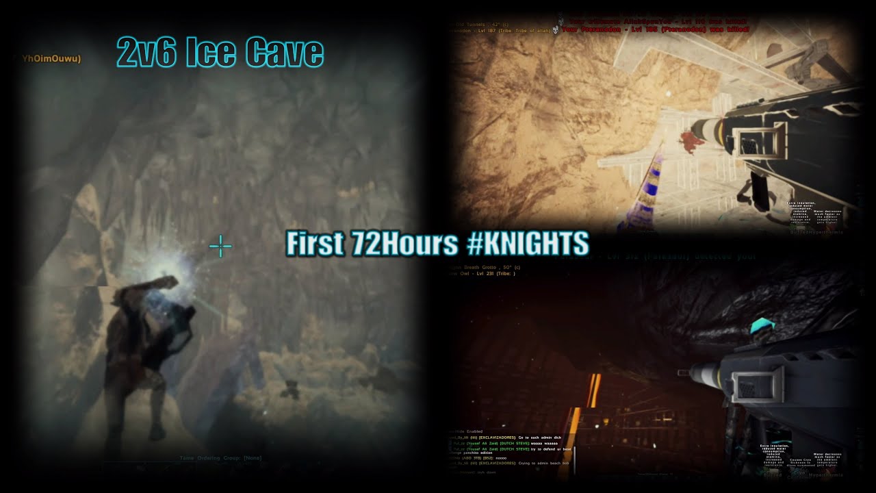 Insane 72hr on #KNIGHTS | ARK PS5 4K | #ruin #dedi #viking #xavii #gb7x