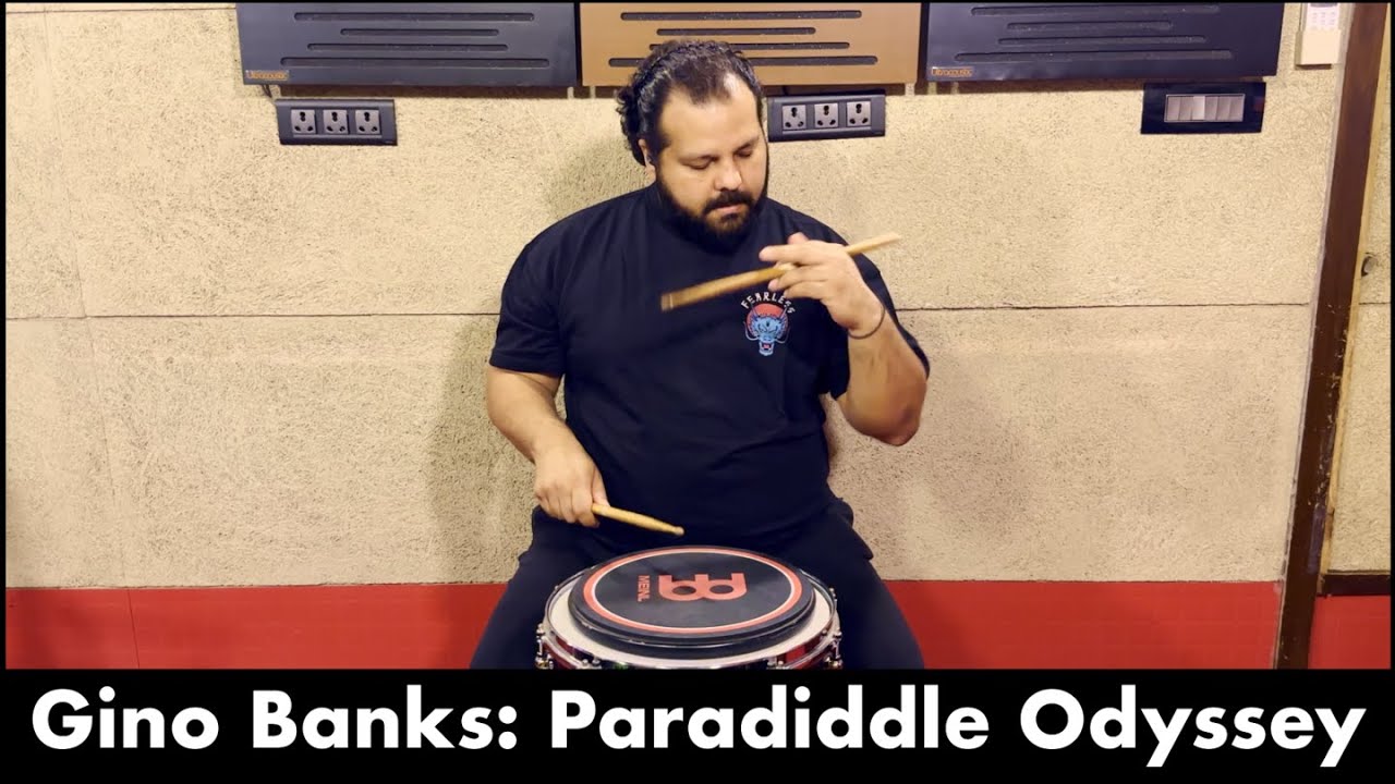 Gino Banks: Paradiddle Odyssey (Play-Along Exercise)