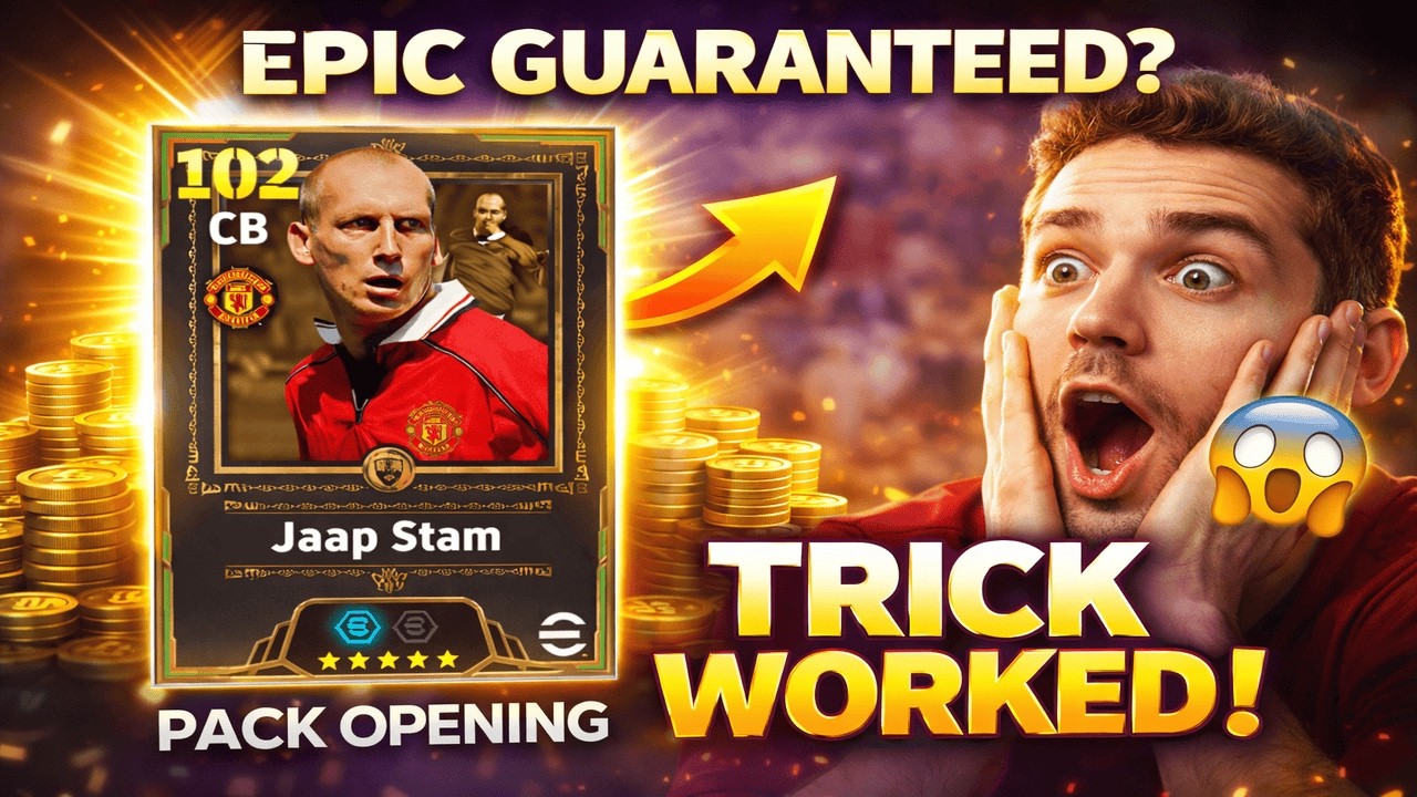 I Tried This Trick&hellip; and Got an EPIC! 😱 English League Guardians Pack Opening | eFootball 2026