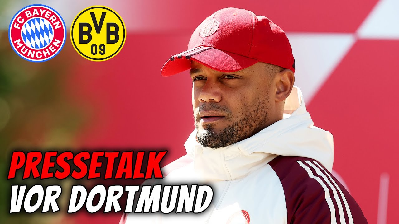 Pressetalk vor FC Bayern - Borussia Dortmund | Bundesliga
