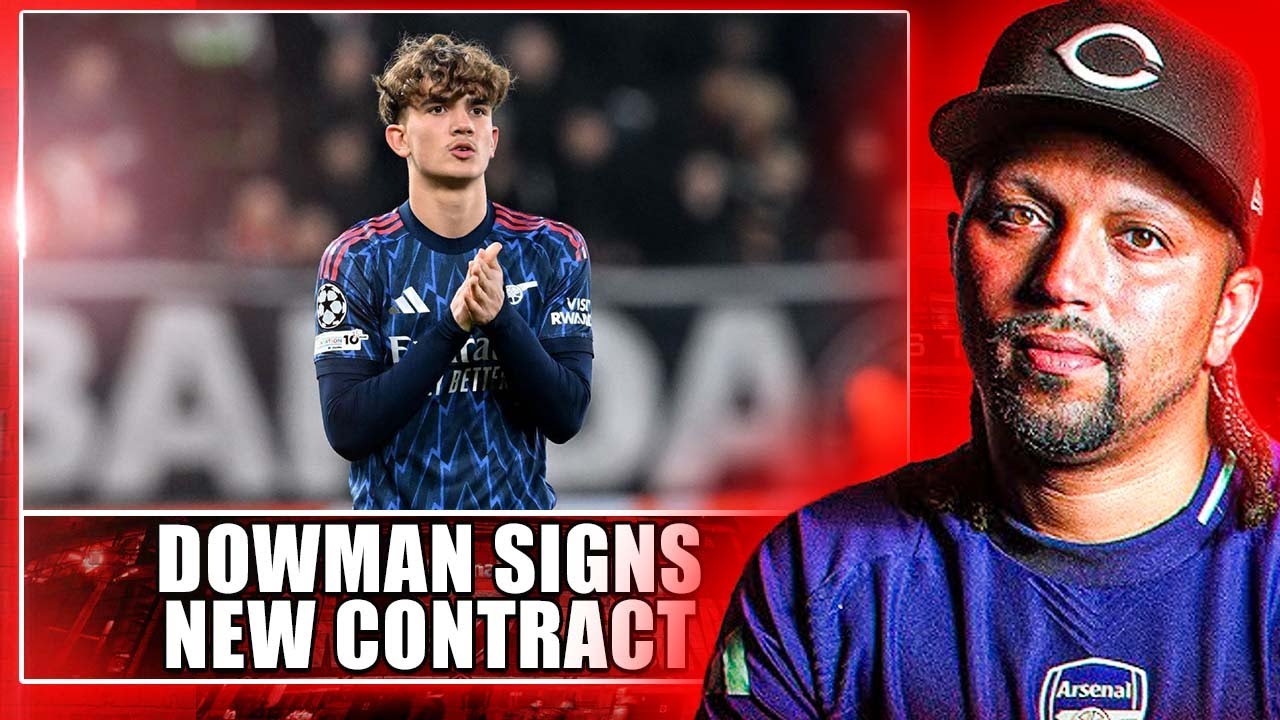 Dowman Signs New Contract - Arsenal Must Beat Leeds - Champions League Draw?