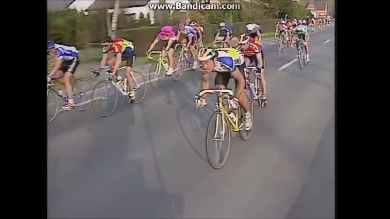 Omloop Het Volk 1992 - Johan Capiot gagne au sprint