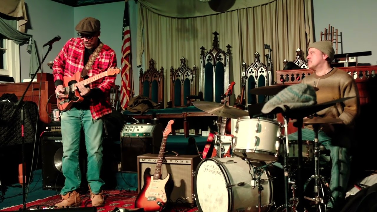 Blues Night, featuring Eric Simons-guitar, Jamie Ellis-bass, Brian Gelter-drums