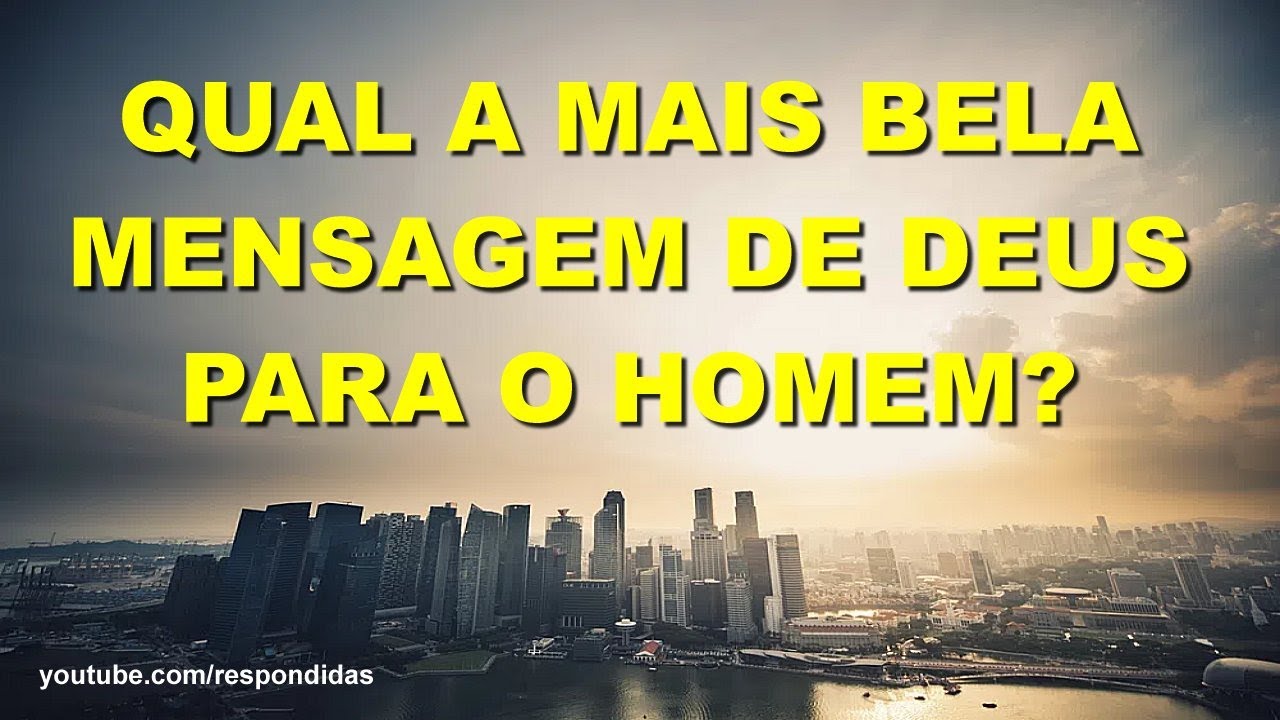 #2810 Qual a mais bela mensagem de Deus para o homem? Mario Persona