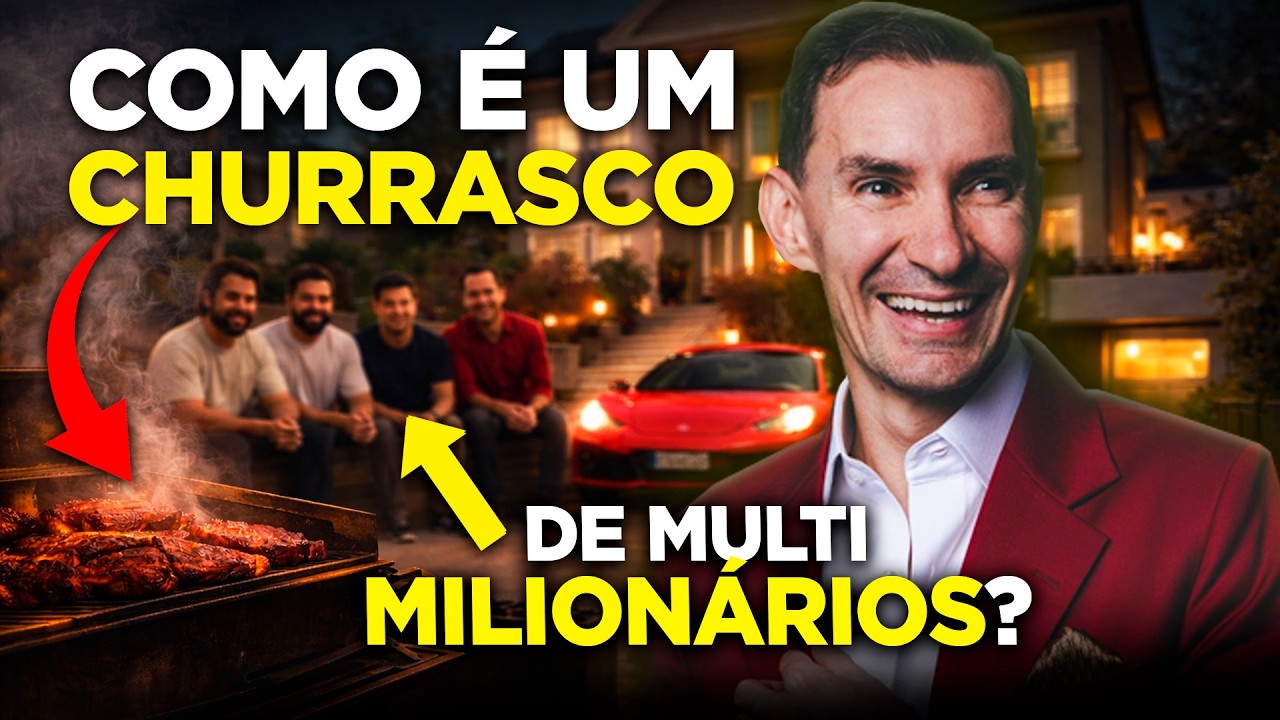O SEGREDO dos Milionários nos Churrascos MOSTREI TUDO !