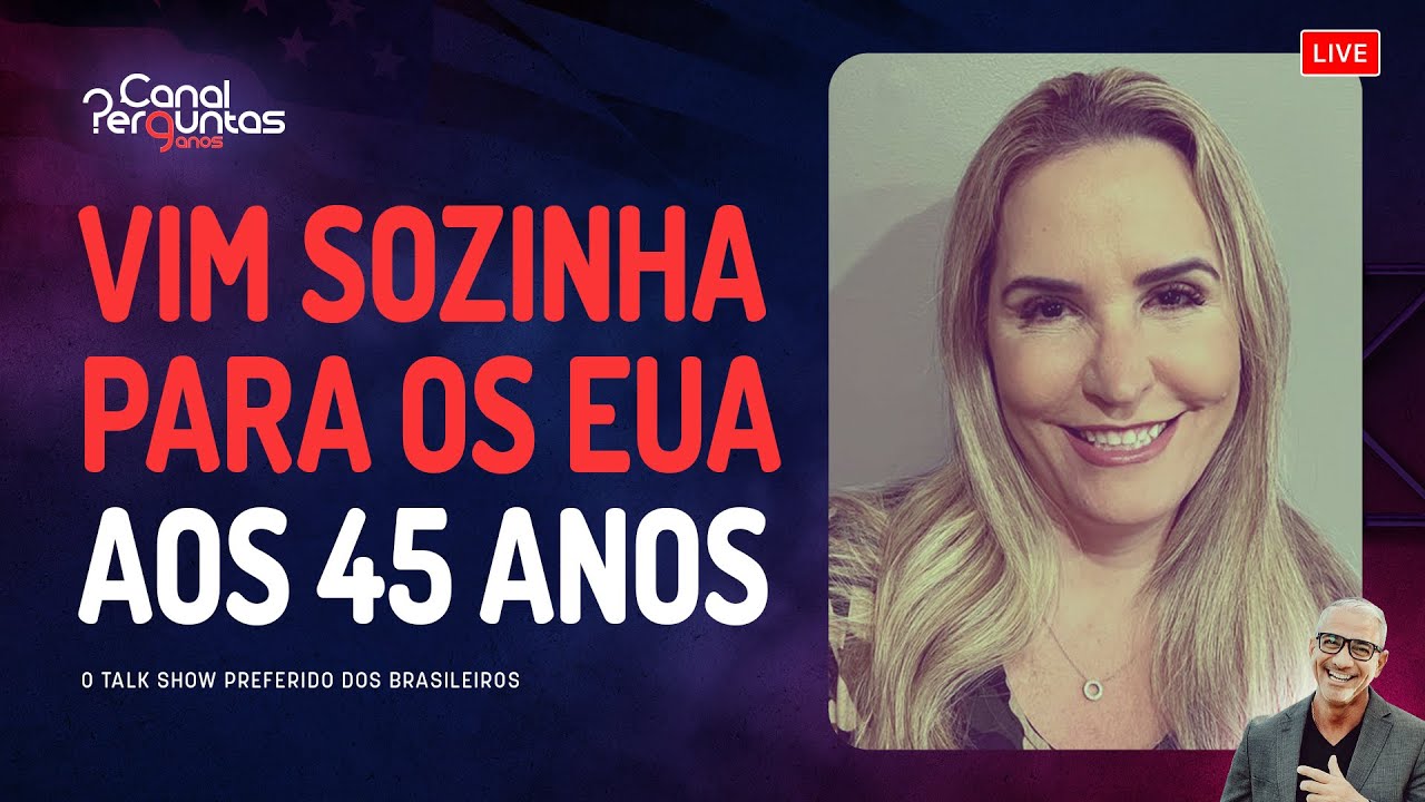 Como é começar a vida nos EUA depois dos 45 anos #podcast