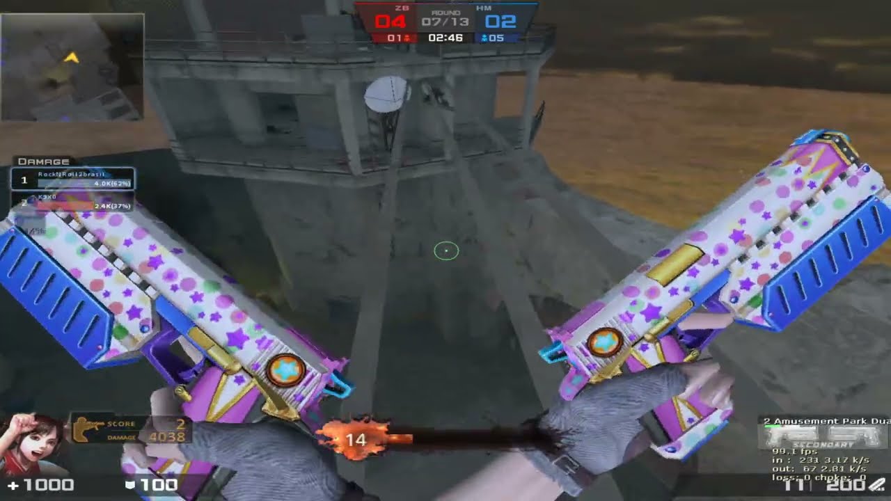 Counter-Strike Nexon: Zombie 4: Darkness Dark City 2025 (Геймплей)